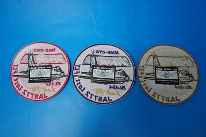 Patch ANK YS-11 JA8772 Last Flight EL352 EL454 3 piece set without hook and loop