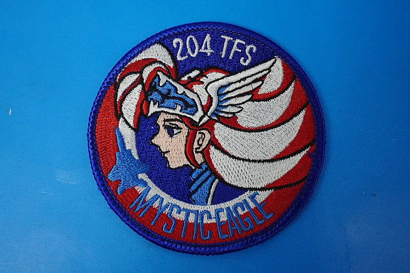 Patch JASDF (Japan Air Self-Defense Force) 204th Squadron MYSTIC EAGLE High-Visibility (without Velcro)