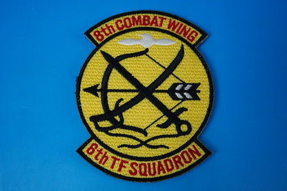 Patch JASDF 8AW 6TFS Tsuiki A.B. High Visibility with hook and loop