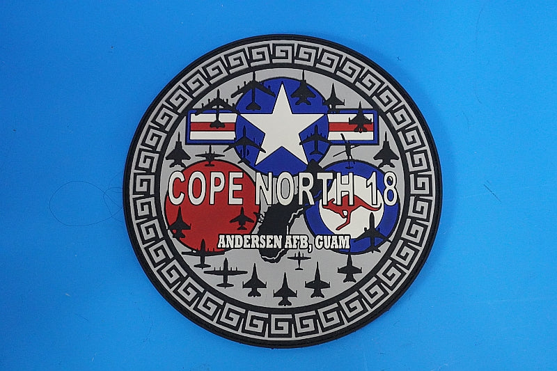 Patch JASDF Corp North Guam 2018 Andersen Air Force Base Participation Patch with hook and loop