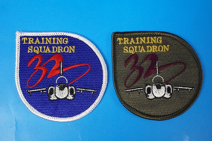 Patch JASDF 32nd Aviation Unit Hamamatsu Air Base High Visibility & Low Visibility 2set without hook and loop