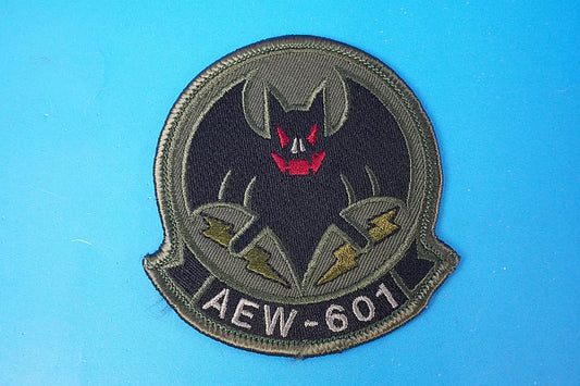 Patch JASDF Air Self-Defense Force AEW-601 Air Surveillance Group 601st Squadron Misawa Air Base Bat Low-Vis No Velcro
