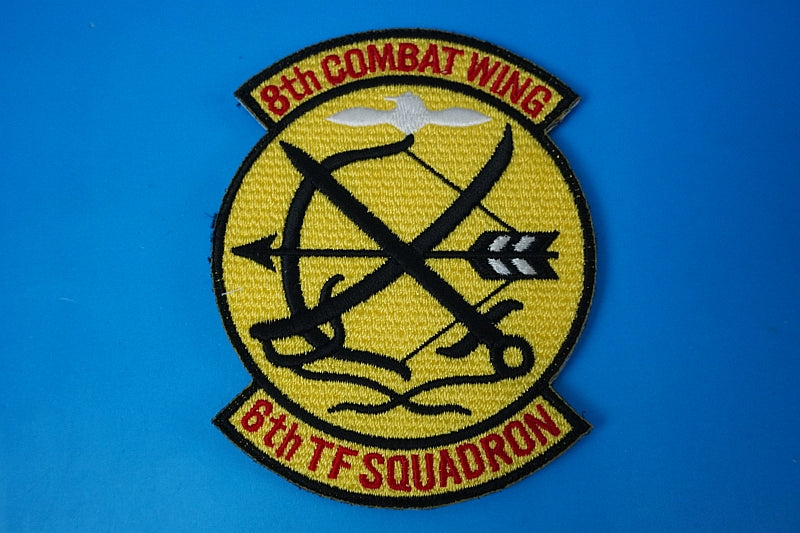 Patch JASDF 8th COMBAt WING 6TFS Tsukiro Air Base High Visibility without hook and loop