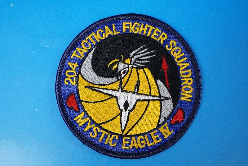 Patch JASDF 204TFS MYSTIC EAGLE IV low visibility without hook and loop