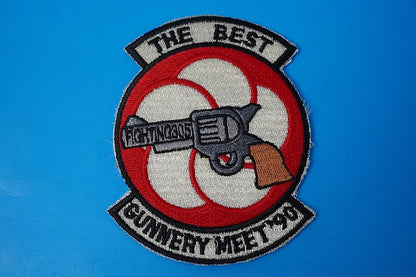Patch JASDF GUNNERY MEET 1990 THE BEST Umegumi without hook and loop