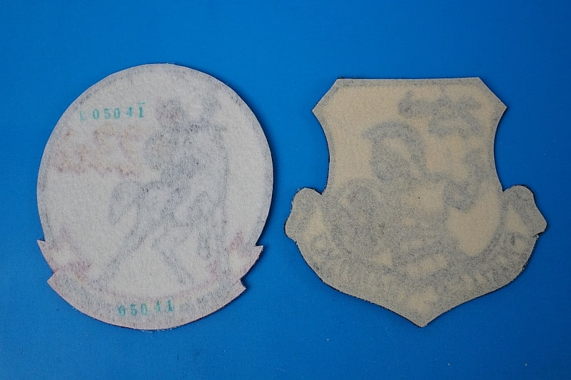 Patch JASDF low visibility 2-piece set without hook and loop