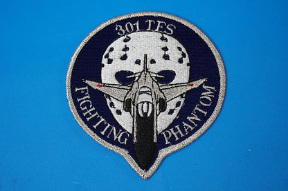 Patch JASDF 301TFS FIGHTING PHANTOM high visibility blue without hook and loop