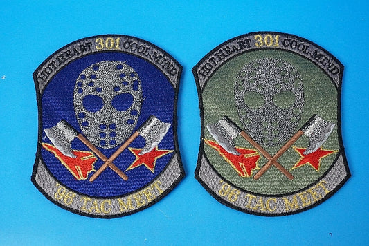 Patch JASDF 301TFS FIGHTING PHANTOM Jason High visibility & Low visibility 2set without hook and loop