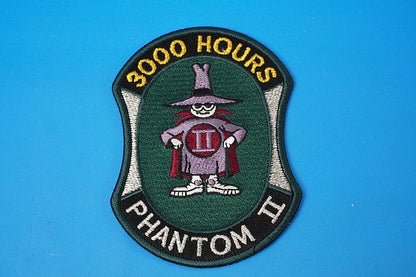 Patch JASDF F-4EJ Kai Phantom II 3000 flight hours Spook low visibility without hook and loop