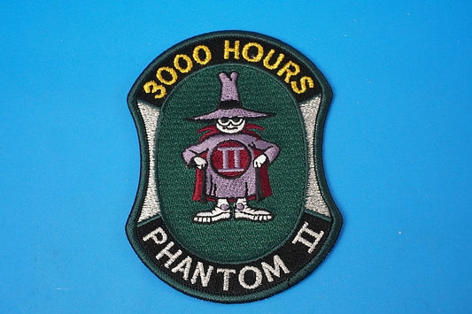 Patch JASDF F-4EJ Kai Phantom II 3000 flight hours Spook low visibility without hook and loop