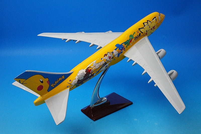 1:155 B747-400 ANA Pokemon Pikachu Jumbo JA8957 airplane model
