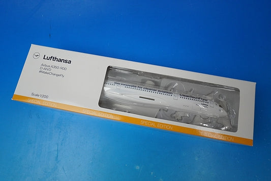 1:200 A350-900 Lufthansa CleanTechFlyer D-AIVD LW200DLH024 LIMOX airplane model