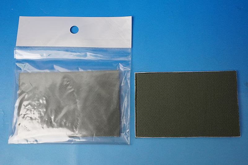 Patch JGSDF AH-64D Apache Longbow Camp Kasumigaura Square High Visibility & Low Visibility Set of 2 with hook and loop