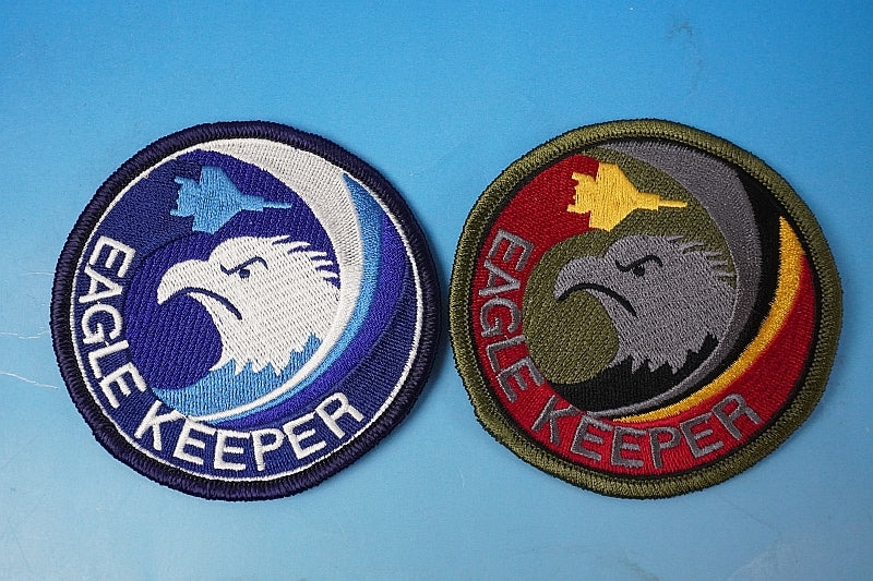 Patch JASDF Air Self-Defense Force 204th Squadron Eagle Keeper High Visibility Low Visibility 2 Piece Set without hook and loop