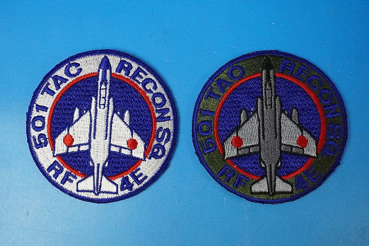 Patch JASDF 501st Squadron Tactical Reconnaissance Squadron High Visibility Low Visibility 2-piece set without hook and loop