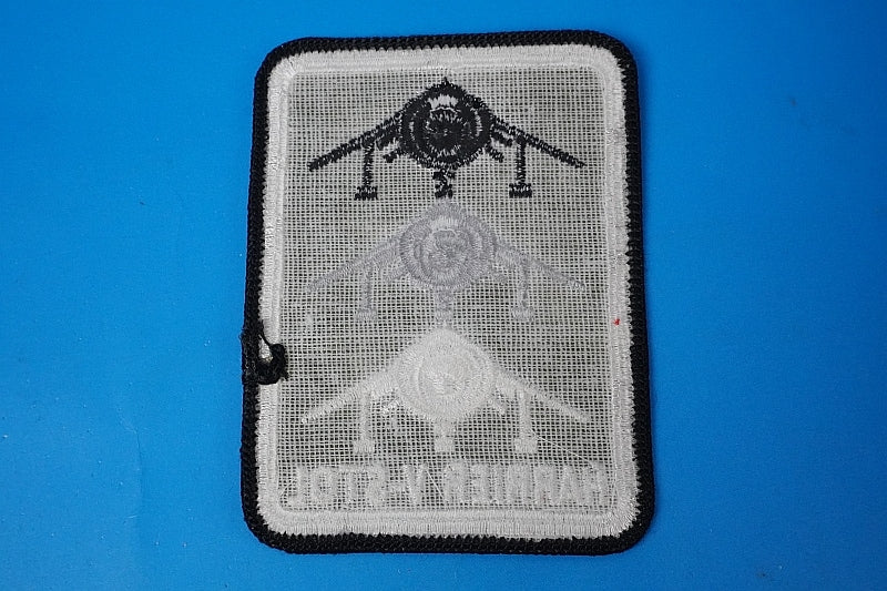 Patch USAF Hawker Siddeley Harrier V-STOL Square without hook and loop