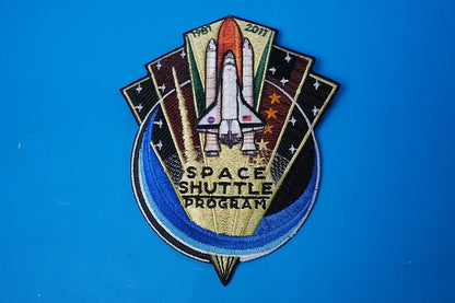 Patch USAF NASA Space Shuttle Program 1981-2011 without hook and loop