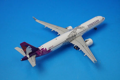 1:400 A321neo Hawaiian N204HA GJHAL1843 Gemini airplane model