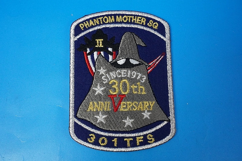 Patch JASDF Japan F 4EJ Kai 301st Squadron Phantom Mother 30th Anniversary Spook without hook and loop