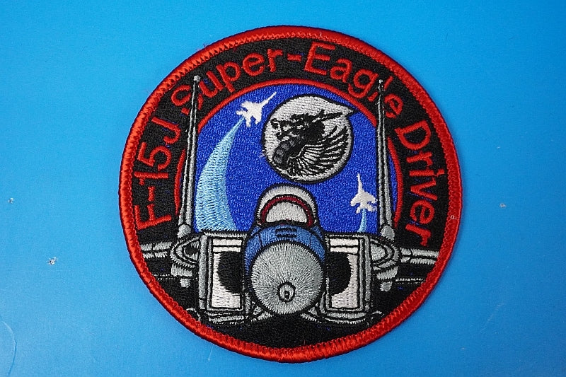 Patch JASDF F-15J Super Eagle Driver 303TFS Deagon without hook and loop