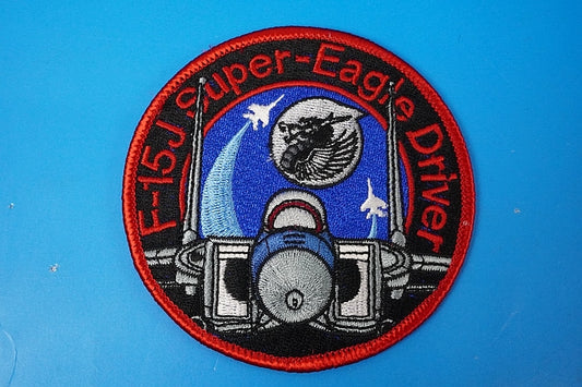 Patch JASDF F-15J Super Eagle Driver 303TFS Deagon without hook and loop