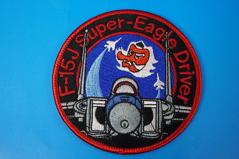 Patch JASDF F-15J Super-Eagle Driver 304TFS TENGU without hook and loop