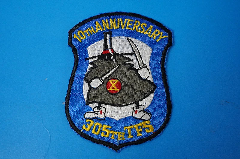 Patch JASDF Air Self-Defense Force 305th Squadron 10th Anniversary Spook (No Velcro)