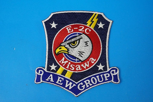 Patch JASDF E-2C Hawkeye Early Warning Aircraft AEW GROUP without hook and loop