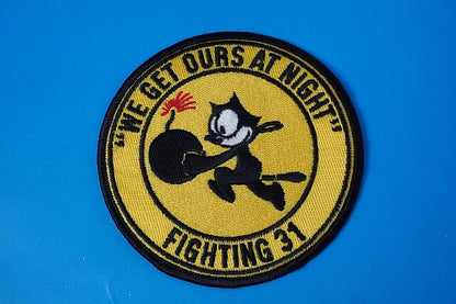 Patch USN VFA-31 Tomcatters Felix High Visibility without hook and loop