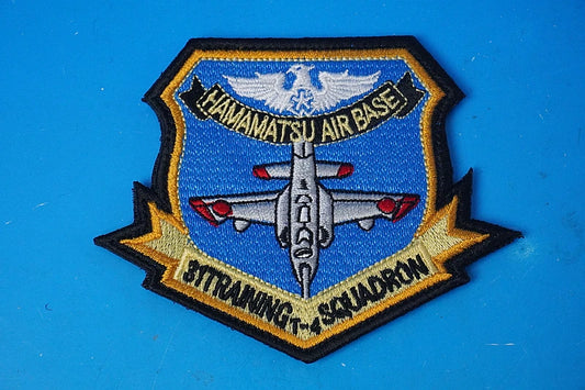 Patch JASDF 31st Squadron T-4, Hamamatsu Air Base, with Velcro closure.