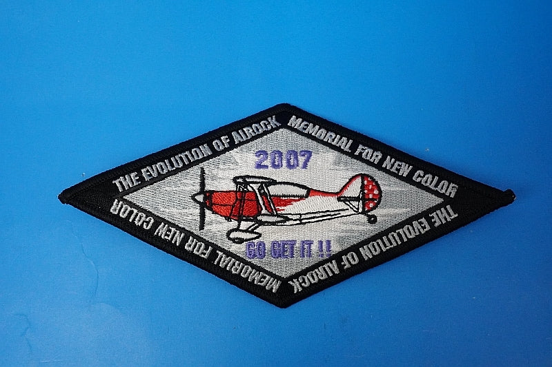 Patch THE EVOLUTION OF AIROCK MEMORIAL FOR NEW COLOR 2007 without hook and loop