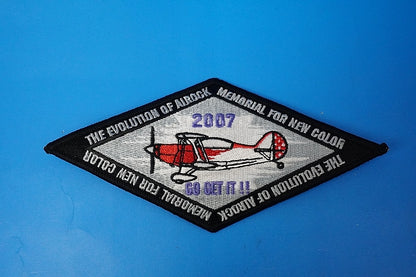 Patch THE EVOLUTION OF AIROCK MEMORIAL FOR NEW COLOR 2007 without hook and loop