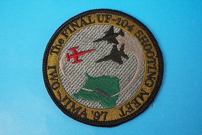 Patch JMSDF UF-104 1996 Iwo Jima Low Visibility with hook and loop