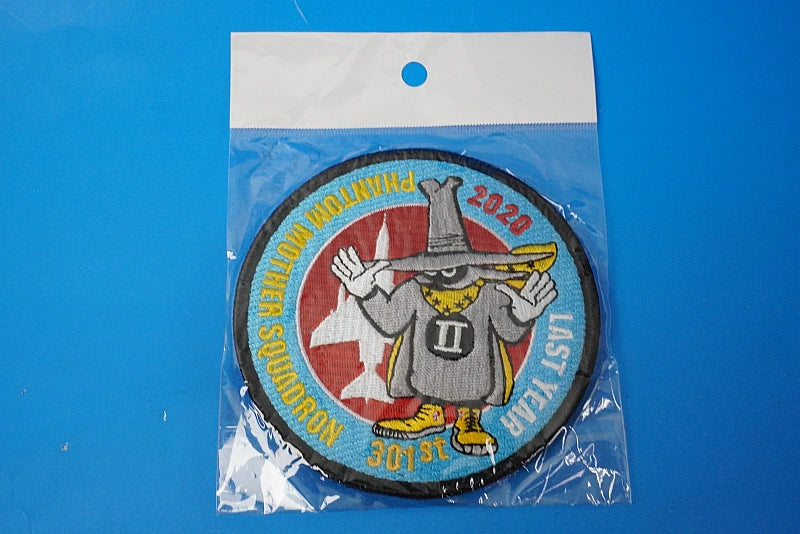 Patch JASDF F-4EJ Phantom II Last Year 2020 Spook with hook and loop