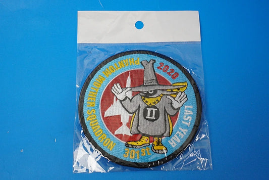 Patch JASDF F-4EJ Phantom II Last Year 2020 Spook with hook and loop