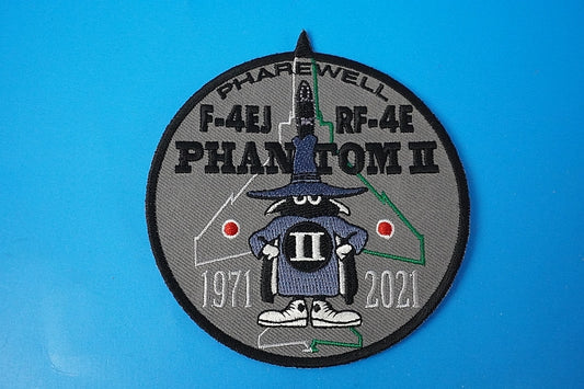 Patch JASDF F-4EJ RF-4E Phantom II Spook 1971-2021 Low Visibility  without hook and loop