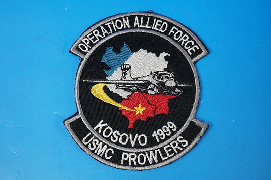 Patch USMN U.S. Marine Corps EA-6B Prowler OPERATION ALLIED FORCE KOSOVO 1999 / Operation Allied Force / No Velcro