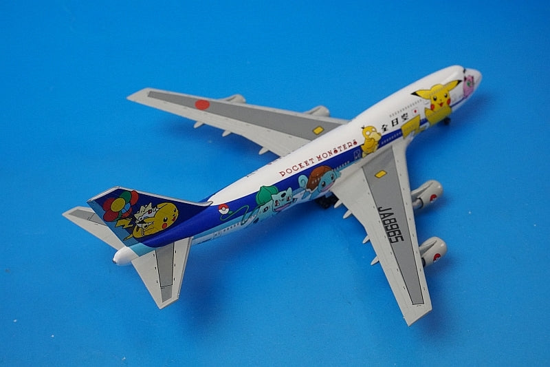 1:400 B747-400D ANA Pokemon Jet JA8965 J-009 Jet AIR airplane model