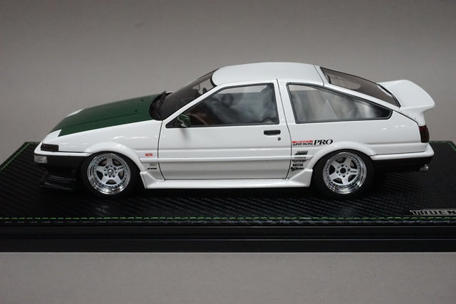 1:18 ignition model IG1296 Toyota Sprinter Trueno AE86 3Door TK-Street White