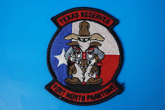 Patch USAF TEXAS RESERVES FORT WORTH PHANTOMS Spook without hook and loop