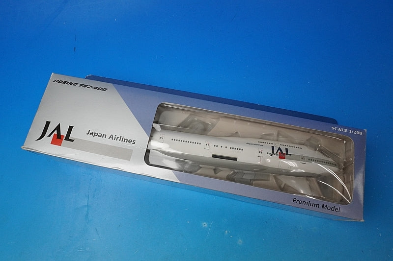 1:200 B747-400 JAL Old Tsurumaru Paint JA8078 1233 Hogan airplane model