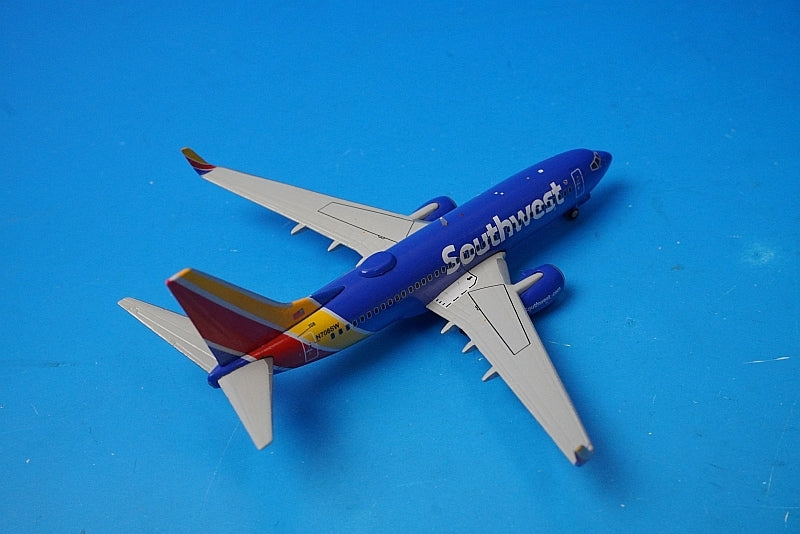 1:400 B737-700 Southwest New Paint N708SW GJSWA1461 Gemini airplane model