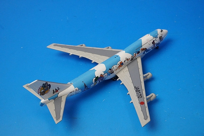 1:500 B747-100 JAL Dream Express Disney On Tour JA8170 NET Models airplane model