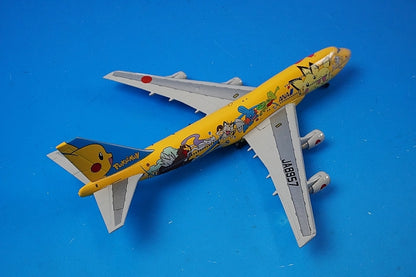 1:400 B747-400 ANA Pokemon Pikachu Jumbo JA8957 MAGIC MODEL airplane model