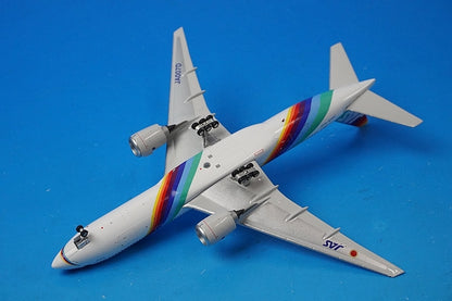 1:400 B777-200 JAS Rainbow Seven JA007D 04378 Phoenix airplane model