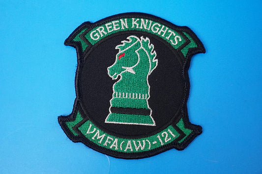 Patch USMN (United States Marine Corps) VMFA (AW)-121 Green Knights (no Velcro)