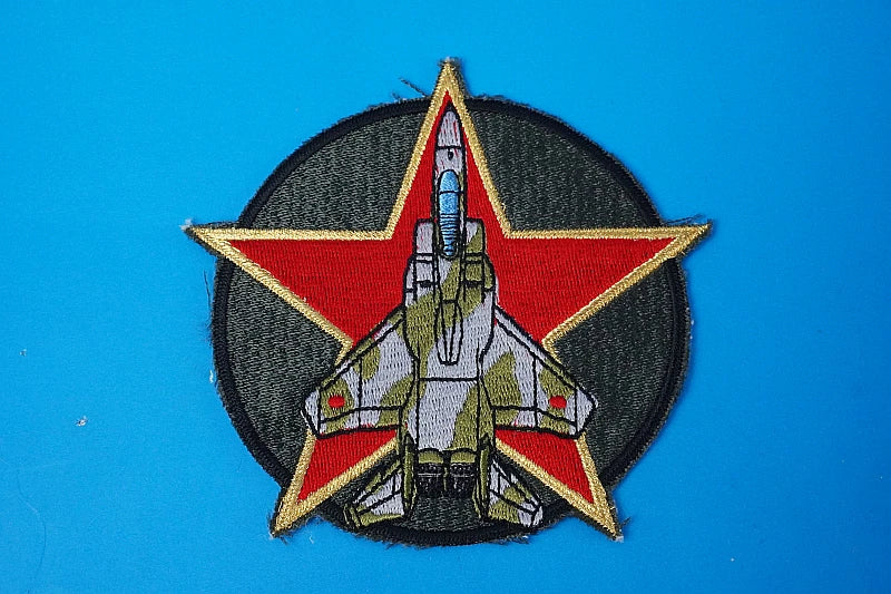 Patch JASDF Air Self-Defense Force F-15DJ Aggressor Dark Green Star No Velcro