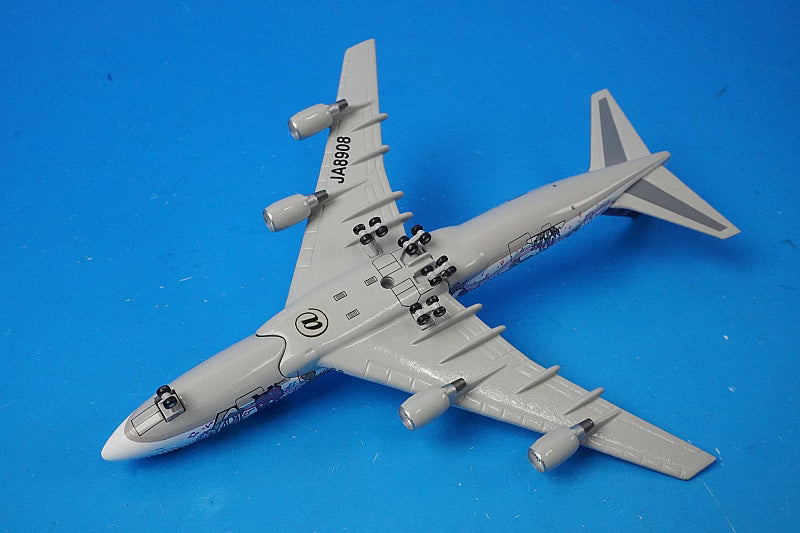 1:500 B747-400D JAL Dream Express Friends JA8908 NET Models airplane model