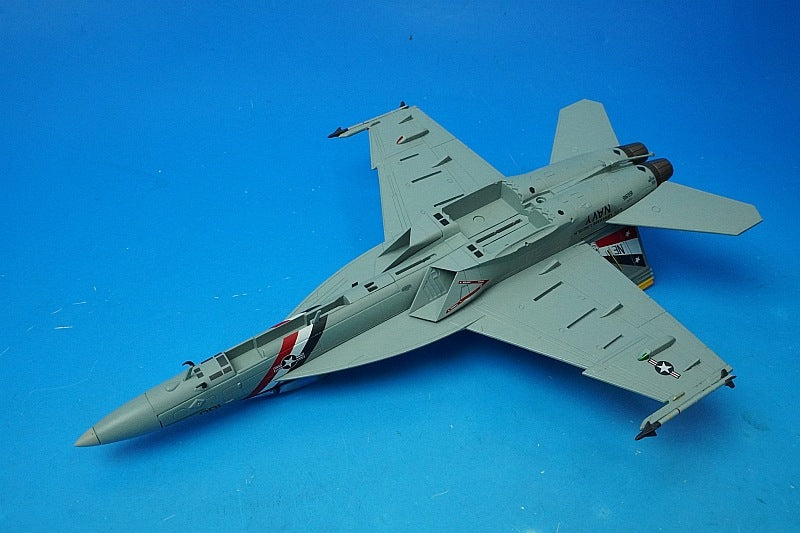 1:72 F/A-18F Two-Seater U.S. Navy Bounty Hunters aboard the aircraft carrier Abraham Lincoln NE100/#165916 HA5122 Hobby Master airplane model