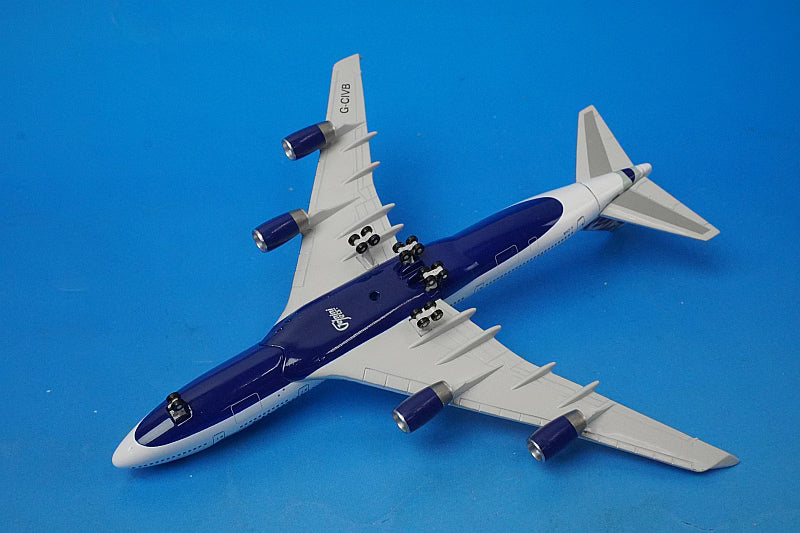 1:400 British B747-400 Chelsea Rose G-CIVB GJBAW021 Gemini airplane model